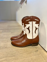 Afbeelding in Gallery-weergave laden, LMDI cowboylaars bruin wit
