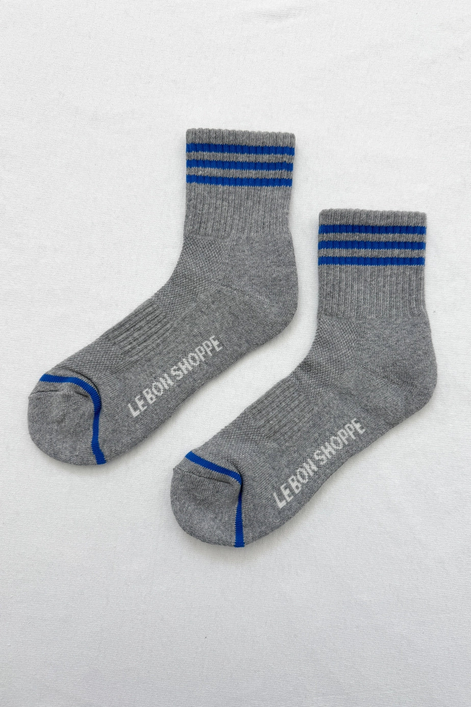LE BON SHOPPE girlfriend socks grey (kobalt)