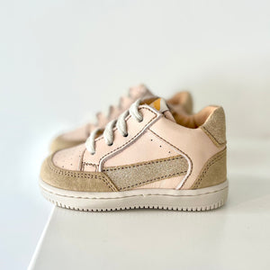 OCRA mini sneaker nude glitter