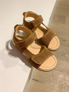 OCRA velcro sandaal camel suede