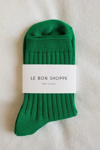 LE BON SHOPPE her socks kelly green