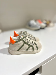OCRA mini sneaker lijn kakhi