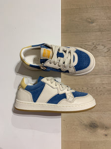 OCRA tennis sneaker blauw suede