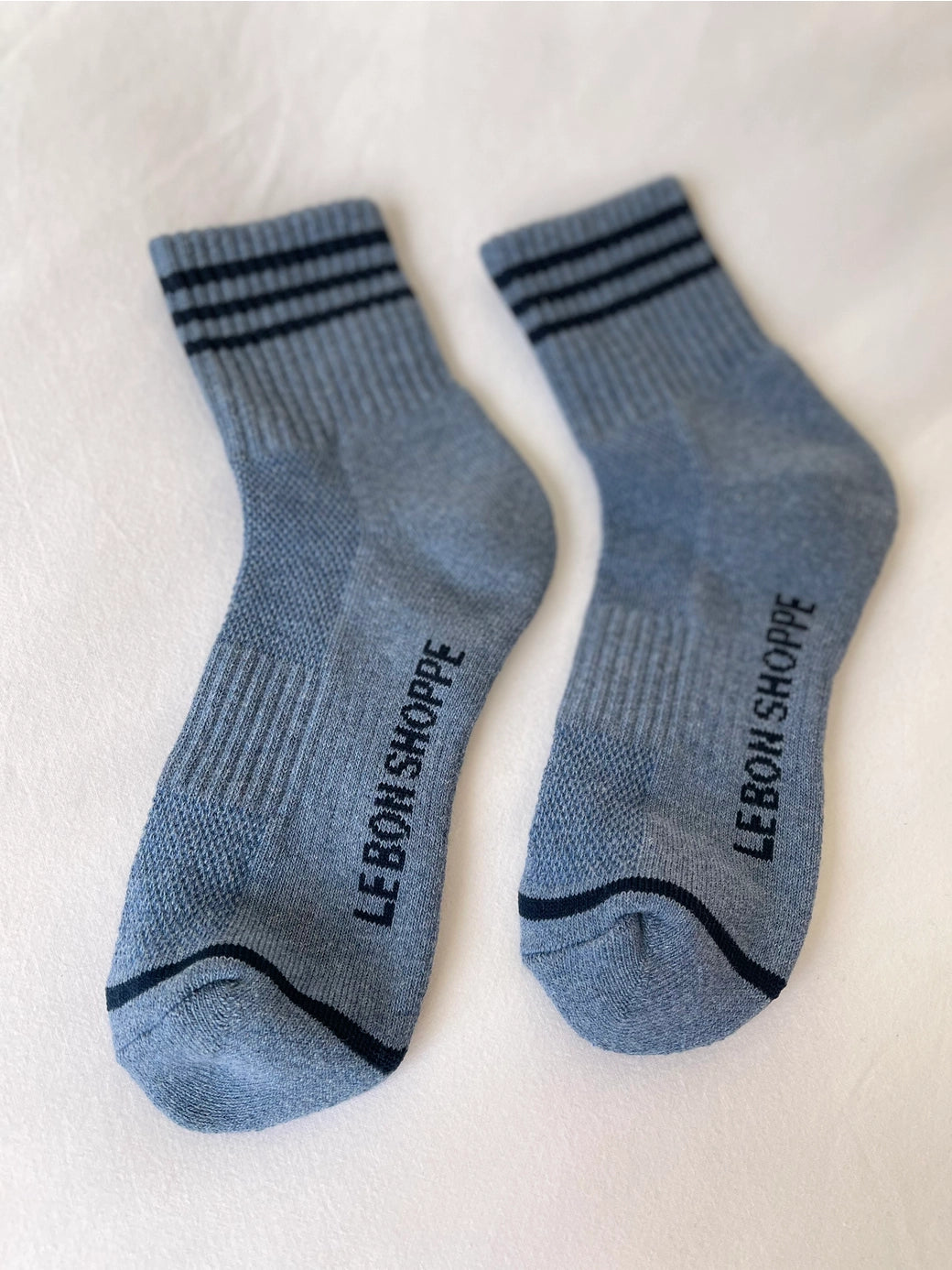 LE BON SHOPPE girlfriend socks indigo