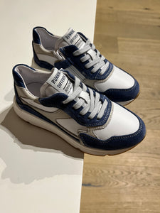 ROMAGNOLI runner wit blauw
