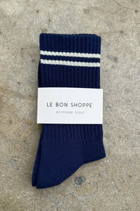 LE BON SHOPPE boyfriend socks navy
