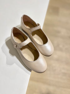 CONFETTI lambal velcro nude nacré