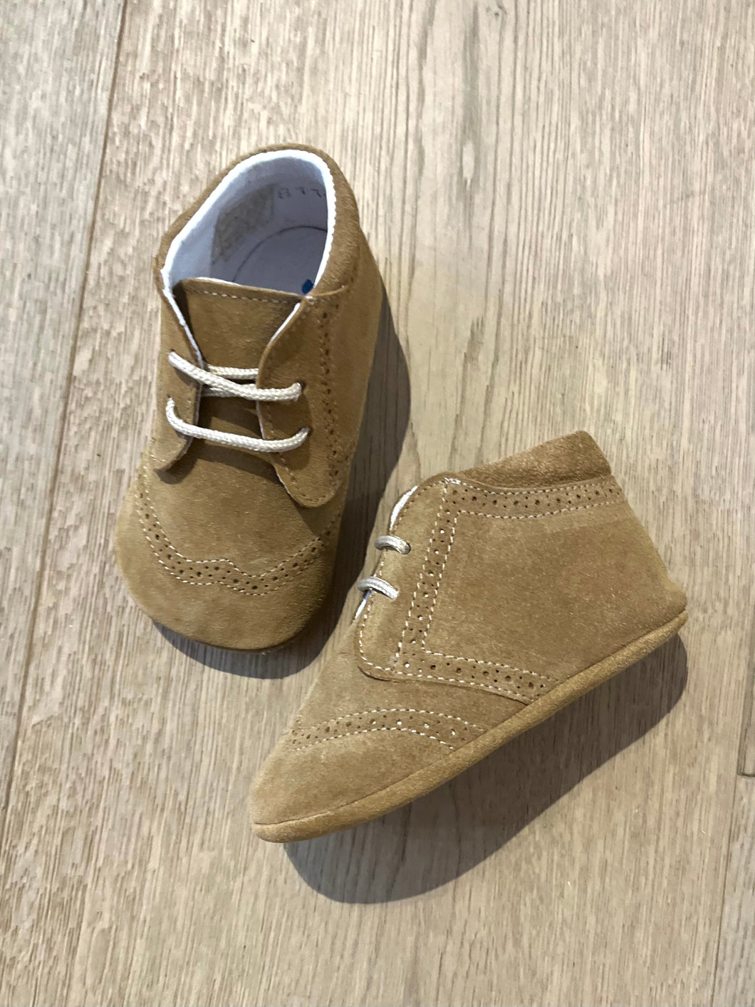 TRICATI baby veterschoen whiskey daim
