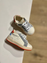 Afbeelding in Gallery-weergave laden, RONDINELLA mini ster sneaker wit grijs
