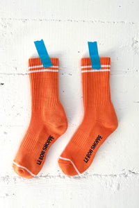 LE BON SHOPPE boyfriend socks orange