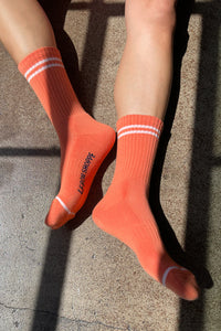 LE BON SHOPPE boyfriend socks orange