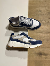 Afbeelding in Gallery-weergave laden, ROMAGNOLI runner wit blauw
