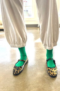 LE BON SHOPPE her socks kelly green