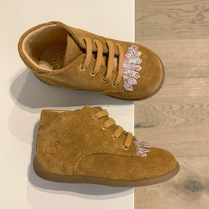 POM D'API veterschoen glitter beige