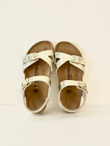 BIRKENSTOCK rio sandaal goud