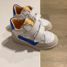 Afbeelding in Gallery-weergave laden, OCRA mini sneaker velcro wit kobalt
