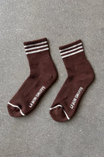 Afbeelding in Gallery-weergave laden, LE BON SHOPPE girlfriend socks mahogany
