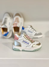 Afbeelding in Gallery-weergave laden, RONDINELLA mini sneaker wit goud roze
