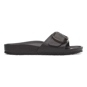 BIRKENSTOCK madrid big buckle ZWART (kunststof)