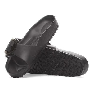 BIRKENSTOCK madrid big buckle ZWART (kunststof)