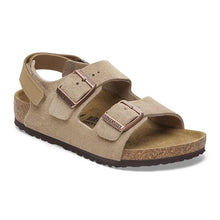 Afbeelding in Gallery-weergave laden, BIRKENSTOCK milano sandaal retourvelcro taupe daim
