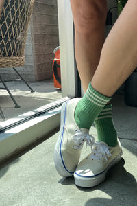 LE BON SHOPPE girlfriend socks avocado