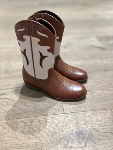 LMDI cowboylaars bruin wit
