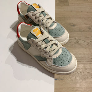 OCRA tennis sneaker saliegroen suede