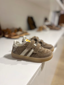 OCRA velcro sneaker taupe