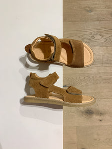 OCRA velcro sandaal camel suede