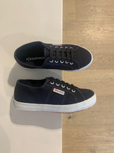 Afbeelding in Gallery-weergave laden, SUPERGA veter donkerblauw
