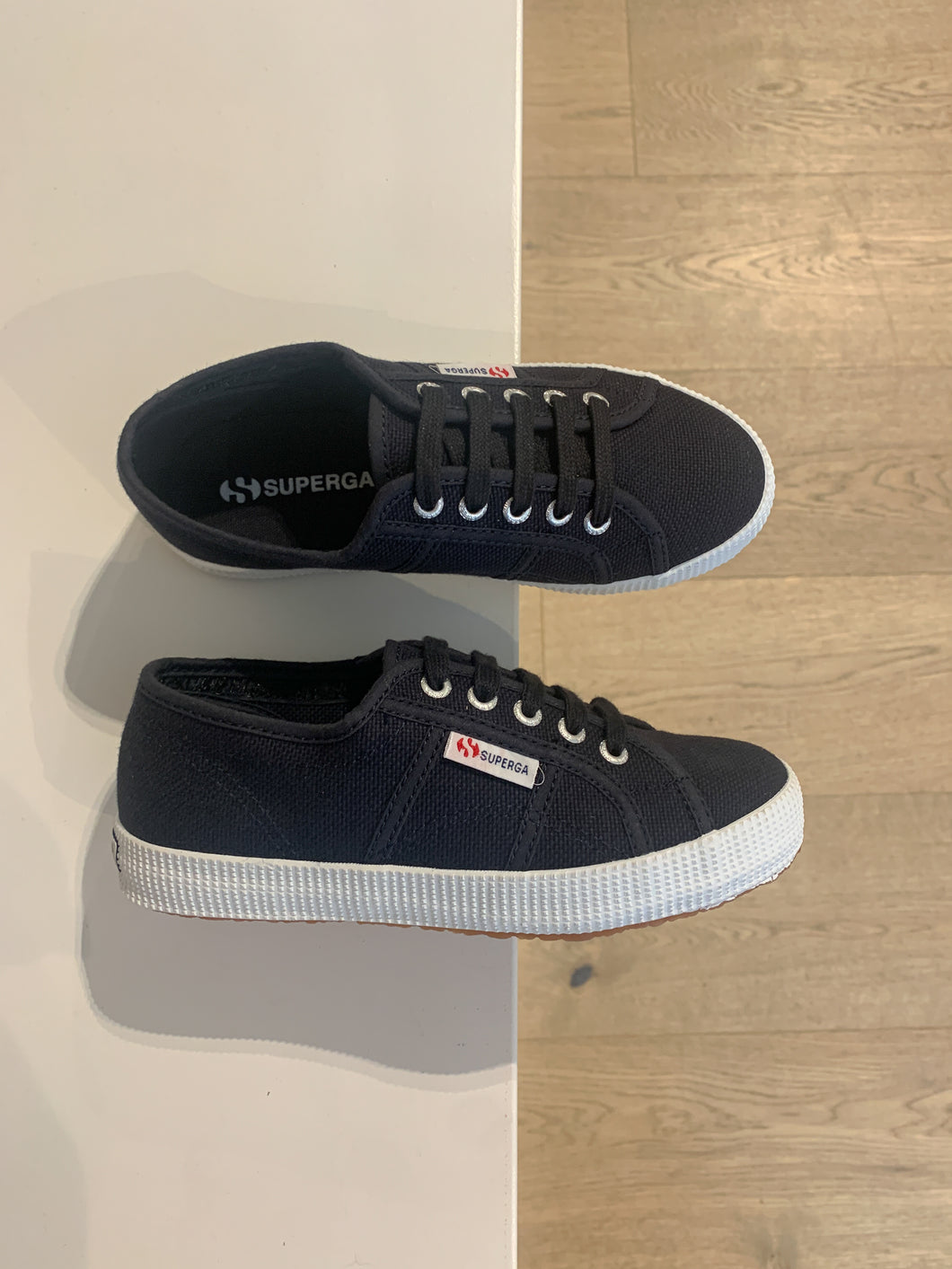 SUPERGA veter donkerblauw