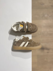 OCRA velcro sneaker taupe