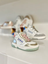 Afbeelding in Gallery-weergave laden, RONDINELLA mini sneaker wit goud roze
