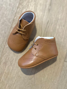 TRICATI baby veterschoen cognac