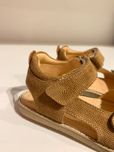 OCRA velcro sandaal camel suede