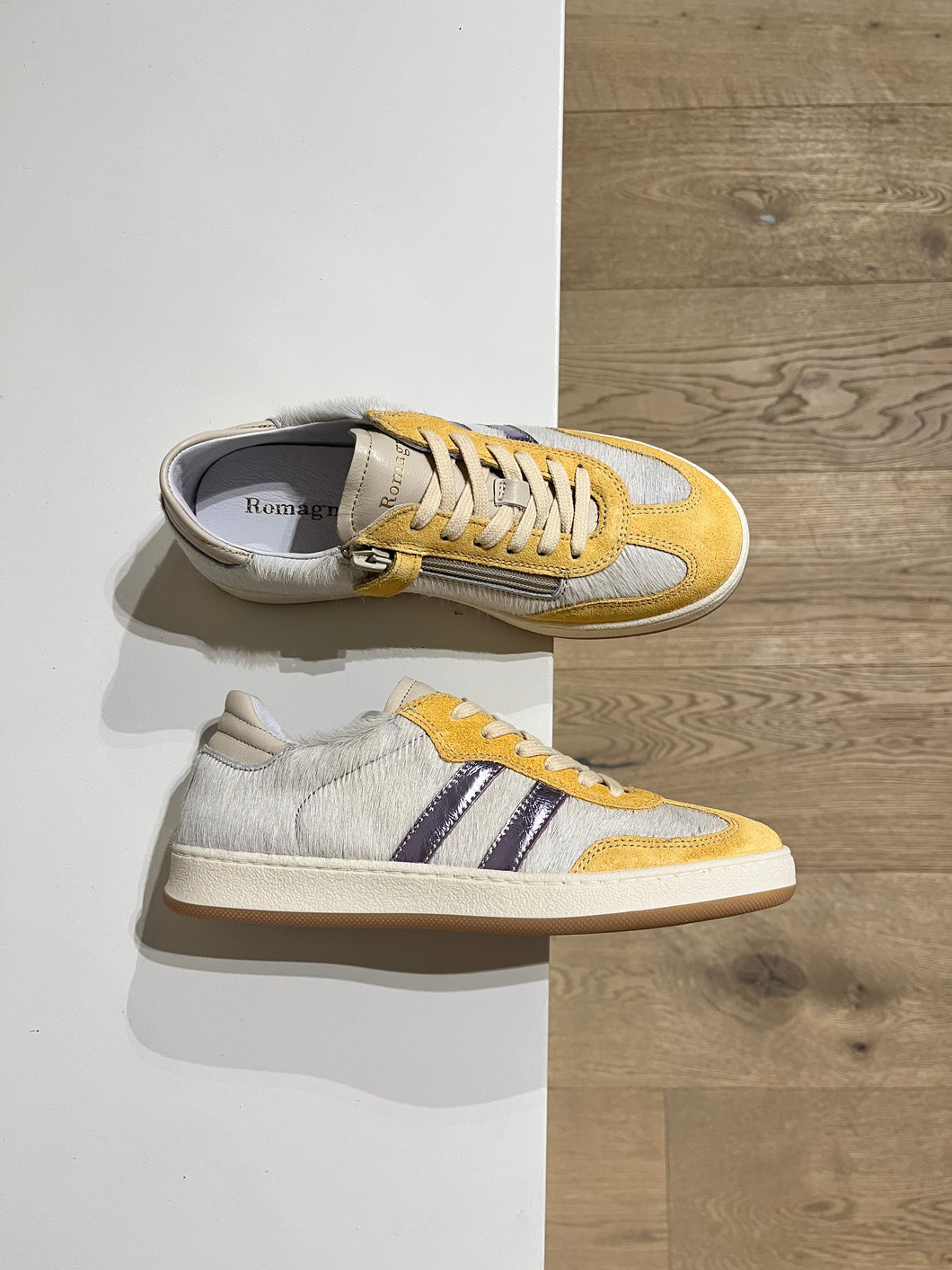ROMAGNOLI sneaker pony beige