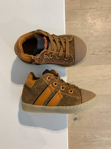 RONDINELLA mini basket camel streep