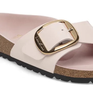 BIRKENSTOCK madrid big buckle rose high gloss