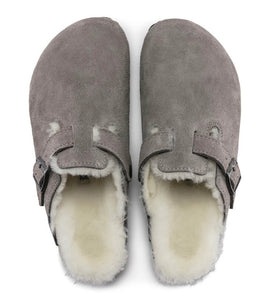 BIRKENSTOCK boston wol grijs