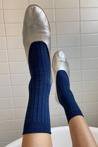 LE BON SHOPPE her socks lurex saffier