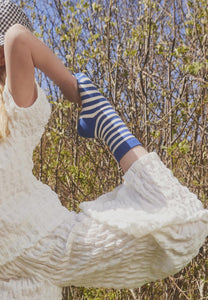 MP DENMARK streep kous true blue