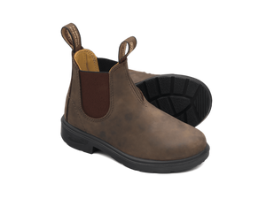 BLUNDSTONE boot bruin rustiek leder