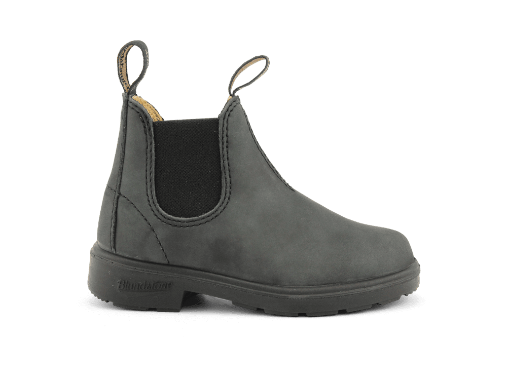 BLUNDSTONE boot zwart rustiek leder