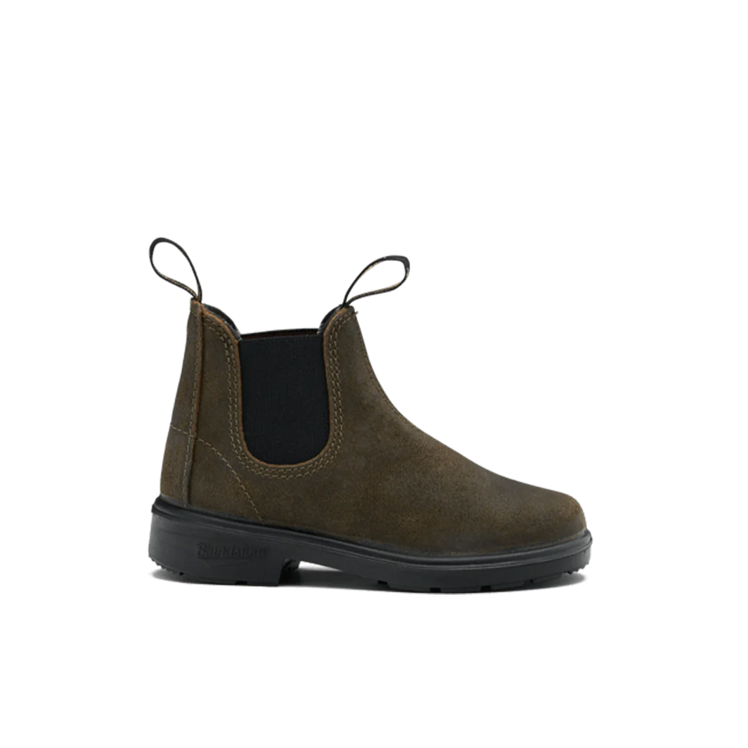 BLUNDSTONE boot oiled green