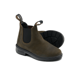 BLUNDSTONE boot oiled green