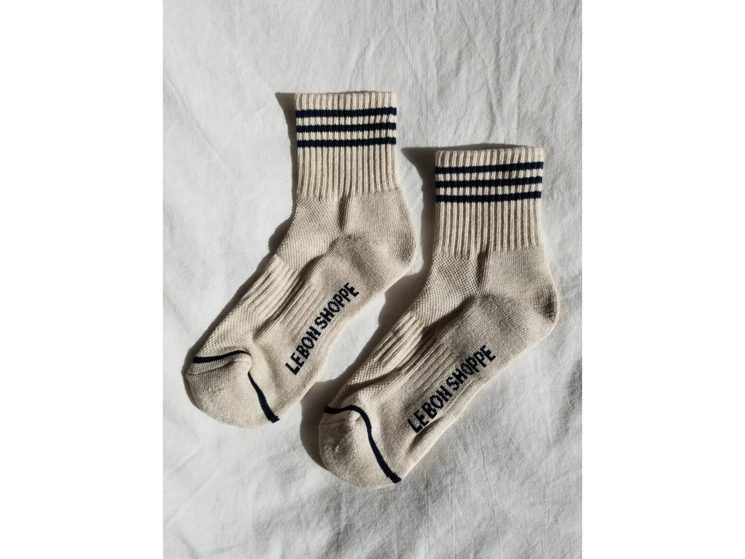LE BON SHOPPE girlfriend socks sailor