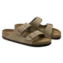 Afbeelding in Gallery-weergave laden, BIRKENSTOCK arizona taupe suede (soft footbed)
