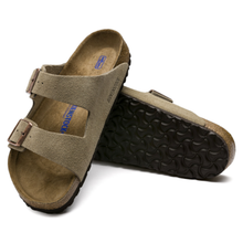 Afbeelding in Gallery-weergave laden, BIRKENSTOCK arizona taupe suede (soft footbed)
