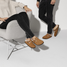 Afbeelding in Gallery-weergave laden, BIRKENSTOCK boston wol mink suede
